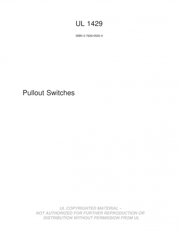 UL 1429 PDF UL 1429 PDF